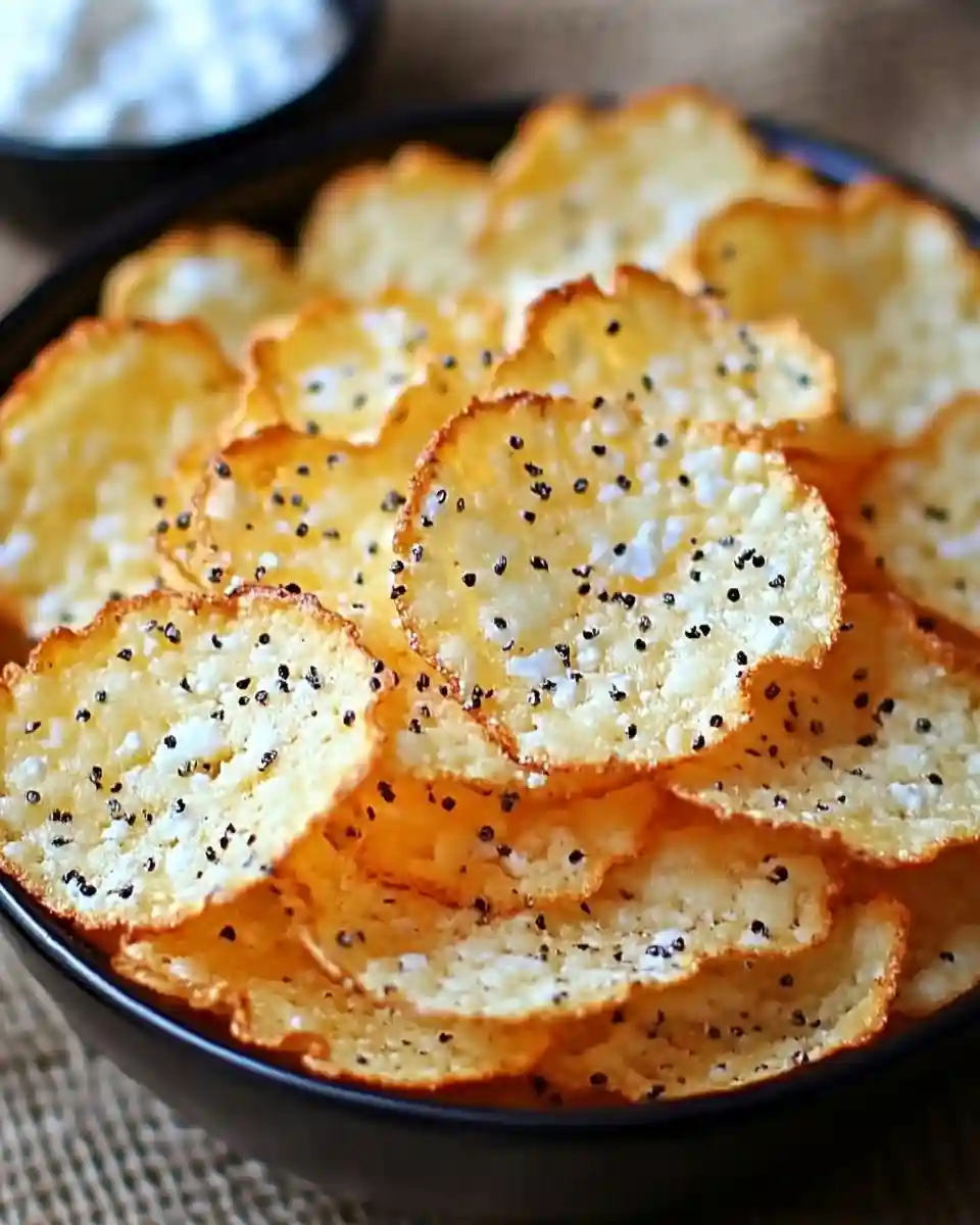 parmesan-sesame-chips parmesan sesame chips
