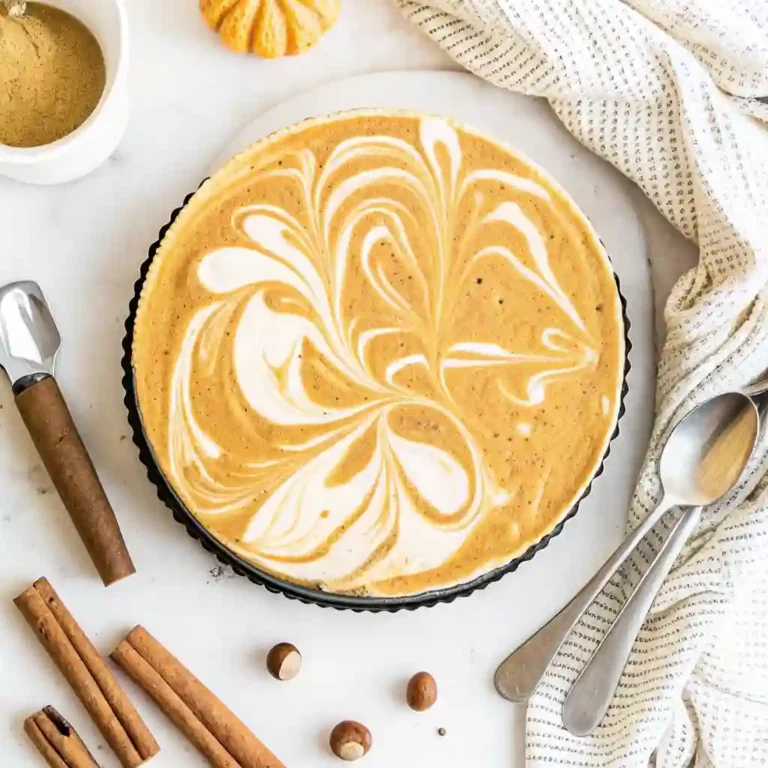 Pumpkin Swirl Cheesecake – Creamy, Spiced & Beautifully Marbled 2 Pumpkin Swirl Cheesecake 18