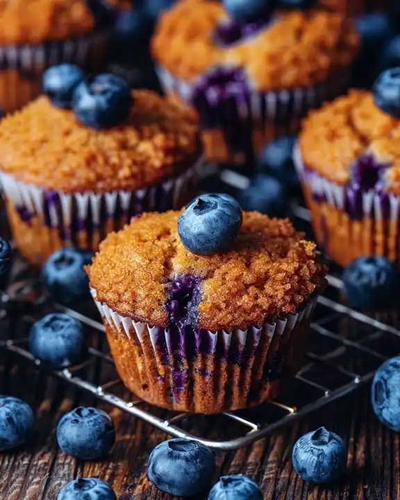 blueberry-muffins-fresh blueberry muffins fresh