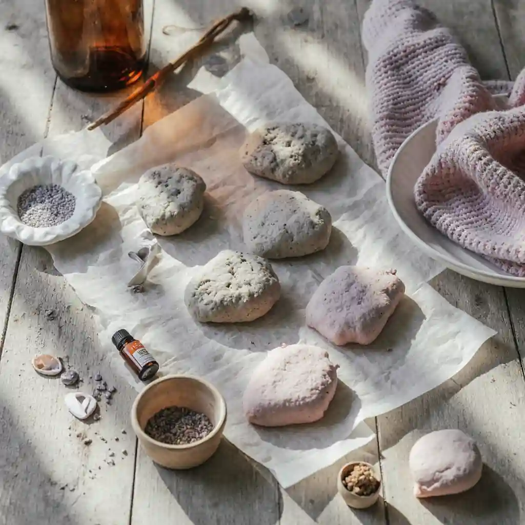rustic-lavender-bath-bombs rustic lavender bath bombs