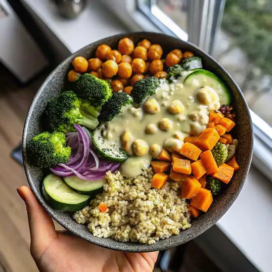 Irresistible Vegan Bowls – Colorful, Nourishing & Flavor-Packed! 2 vegan buddha bowl 1