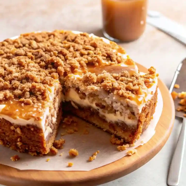 apple crumble cheesecake 9 of 15