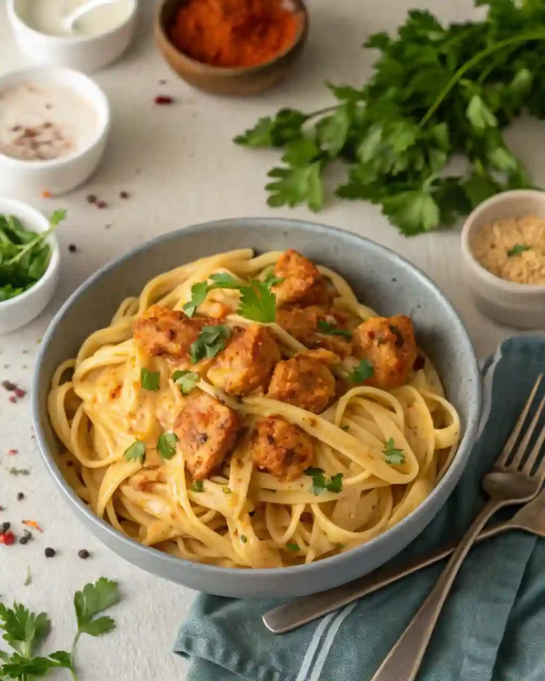 cowboy butter chicken linguine 1