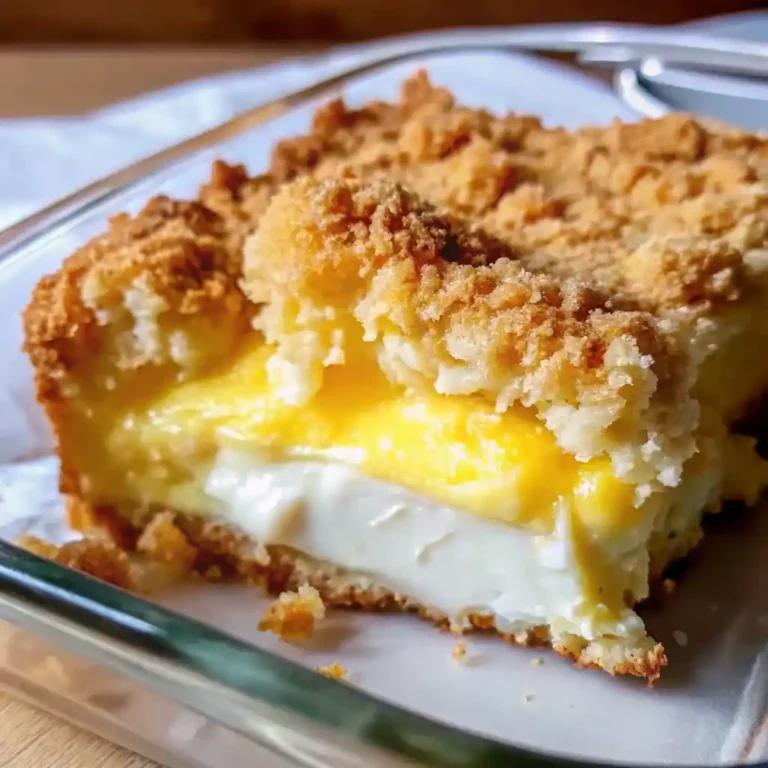 Easy Lemon Cream Cake (Sweet & Tangy Layers) 2 lemon cream cheese dump cake 1