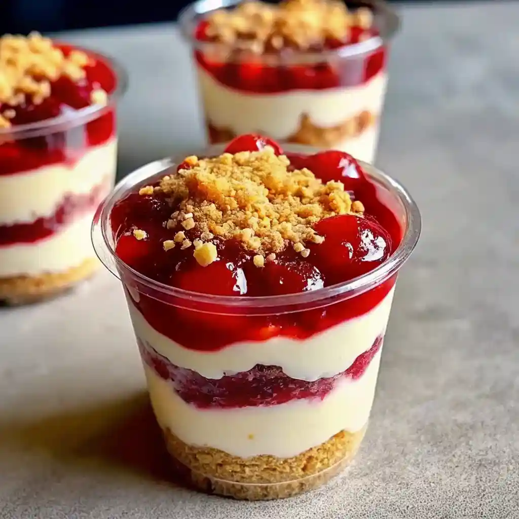 Easy Crowd Cheesecake Parfaits (No-Bake Dessert Cups)