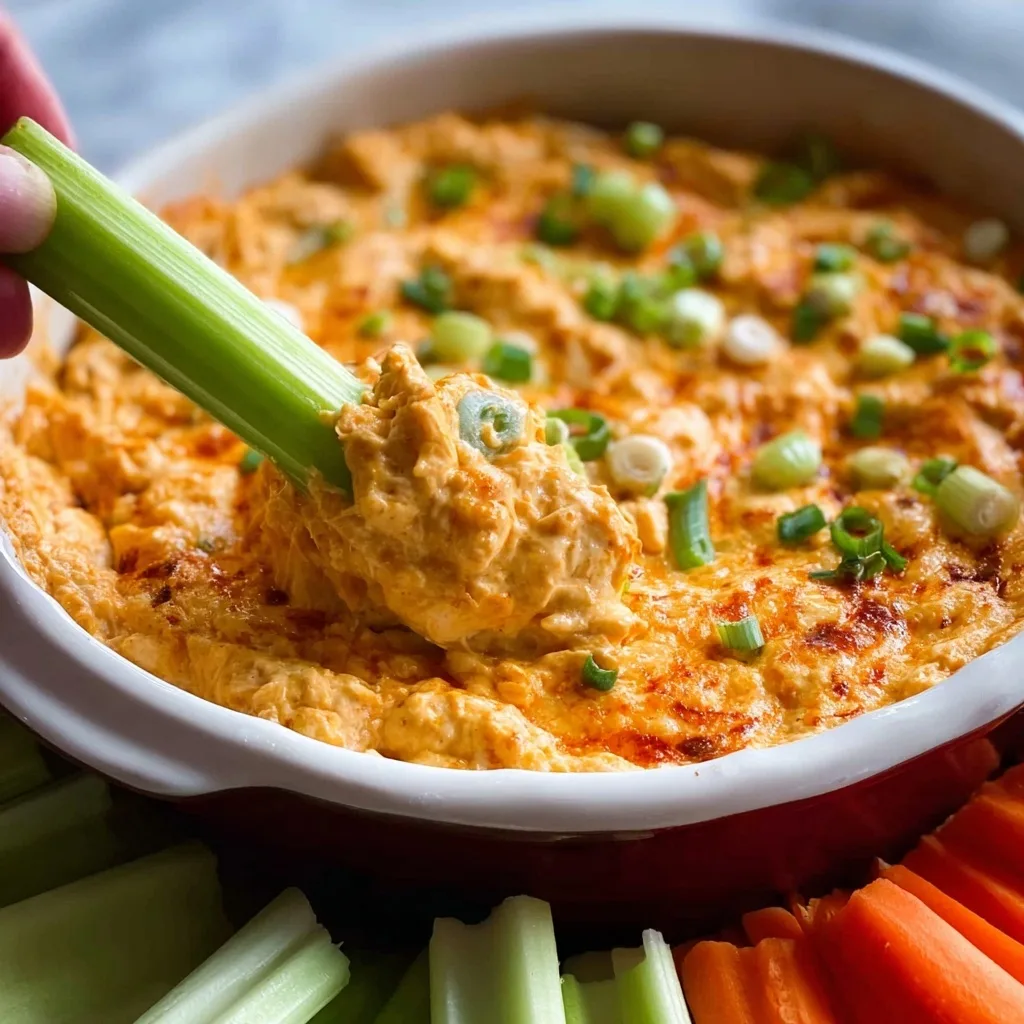 Healthy Buffalo Chicken Dip 5 0 0 2