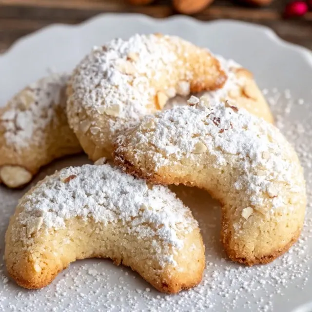 Almond Crescent Cookies: A Family Tradition