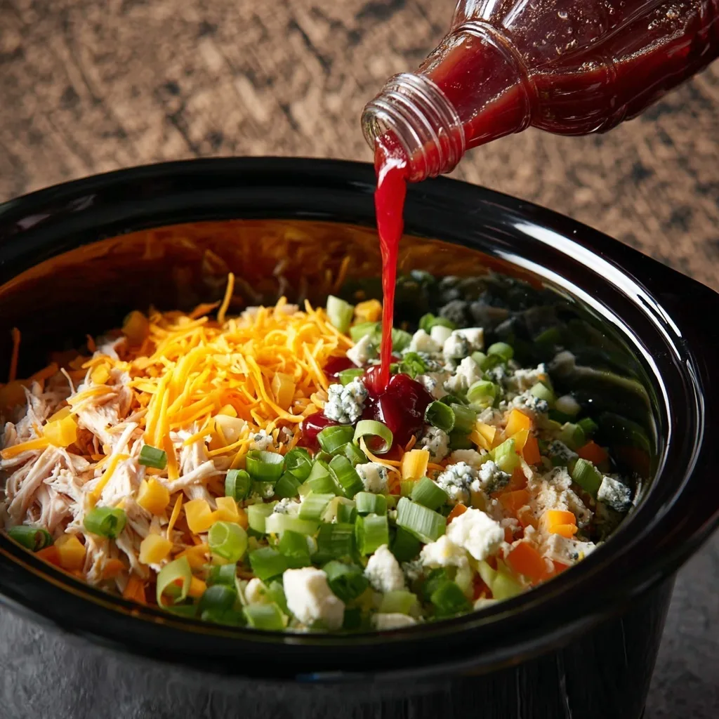 Crock Pot Buffalo Chicken Dip Recipe