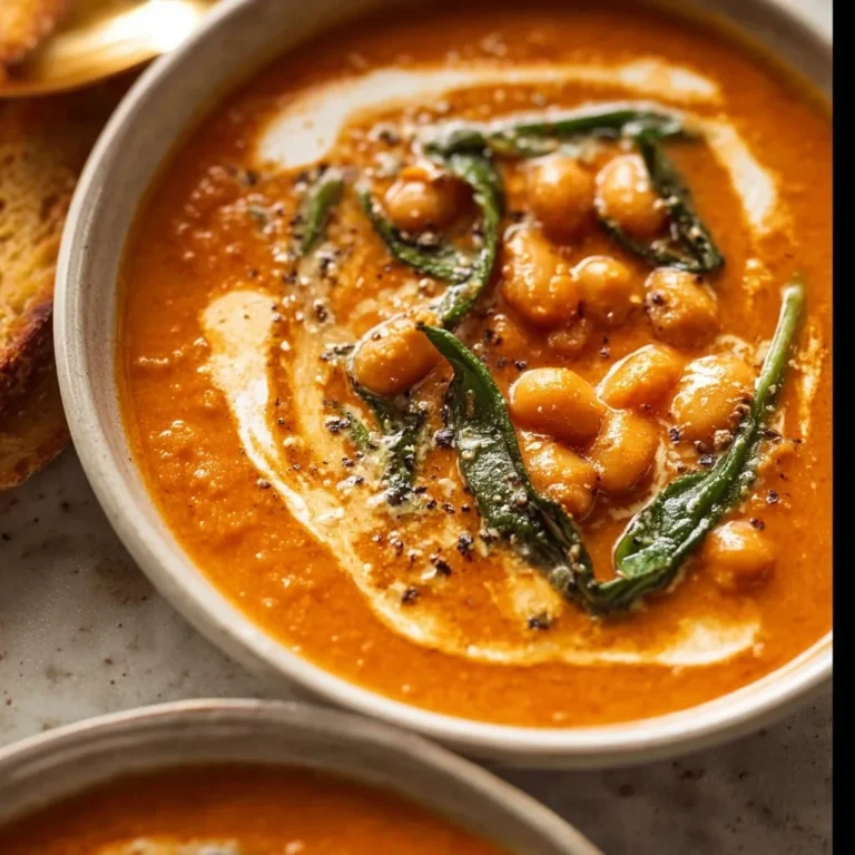 Creamy Tomato Bean Soup 3 0 3 3 1