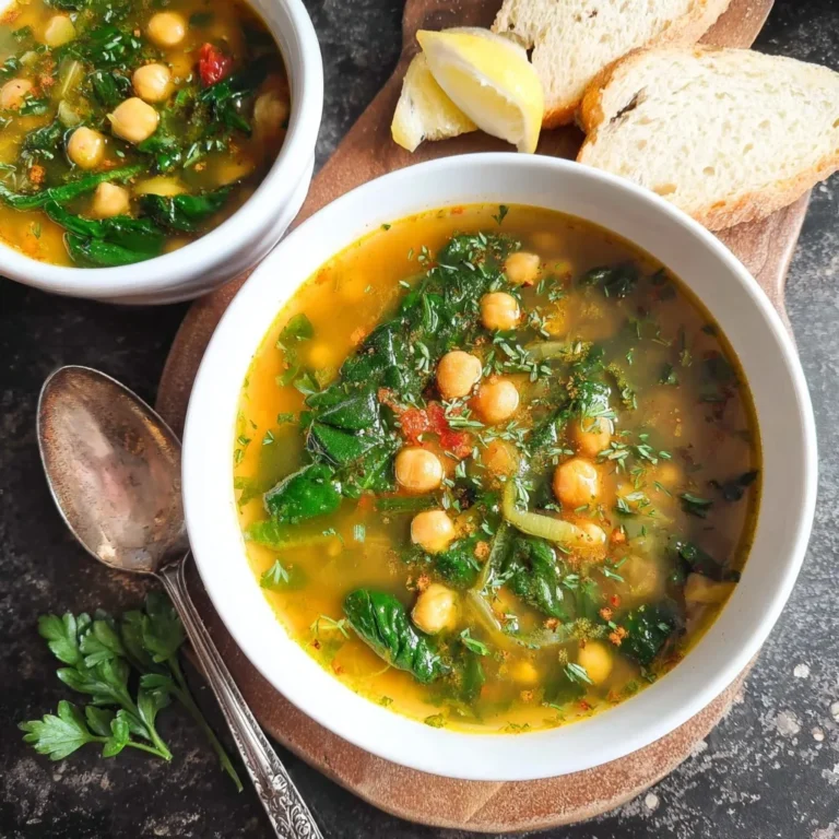 Spinach and Chickpea Soup: A Family-Friendly Delight 2 0 3 3 2