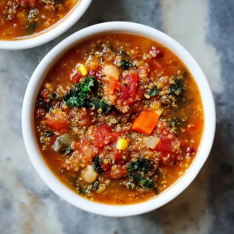 Quinoa Vegetable Soup 3 0 3 3 4
