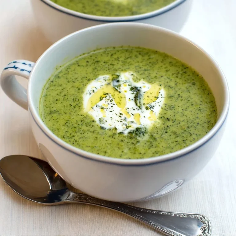 Creamy Broccoli Spinach Soup With Greek Yogurt 2 0 3 3