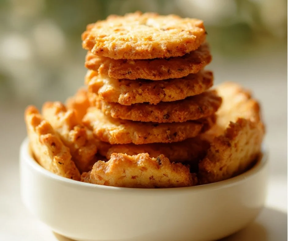 Addictive Spicy Cheddar Rosemary Cookies