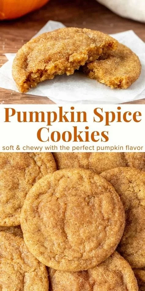 Pumpkin Spice Cookies