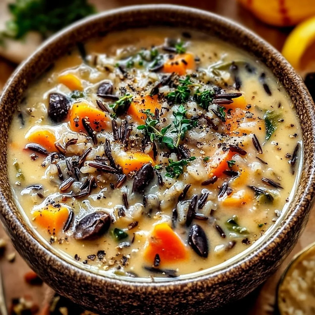 Autumn Wild Rice Soup