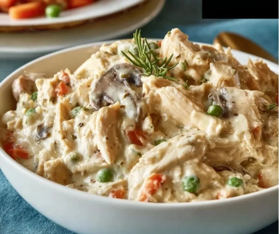 Savory Turkey a la King