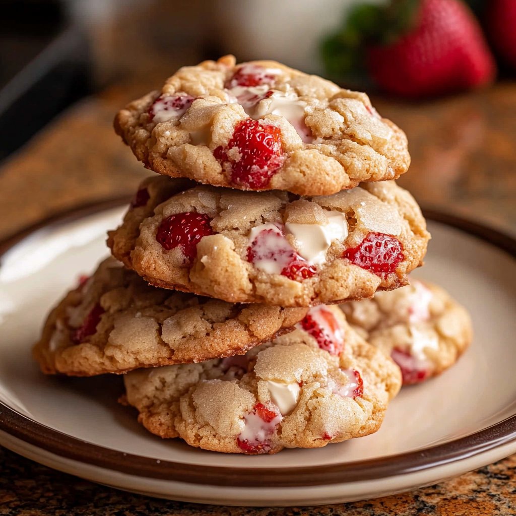 Soft Strawberry Cheesecake Cookies: Indulge in a Sweet Surprise! 6 Soft Strawberry Cheesecake Cookies: Indulge in a Sweet Surprise!