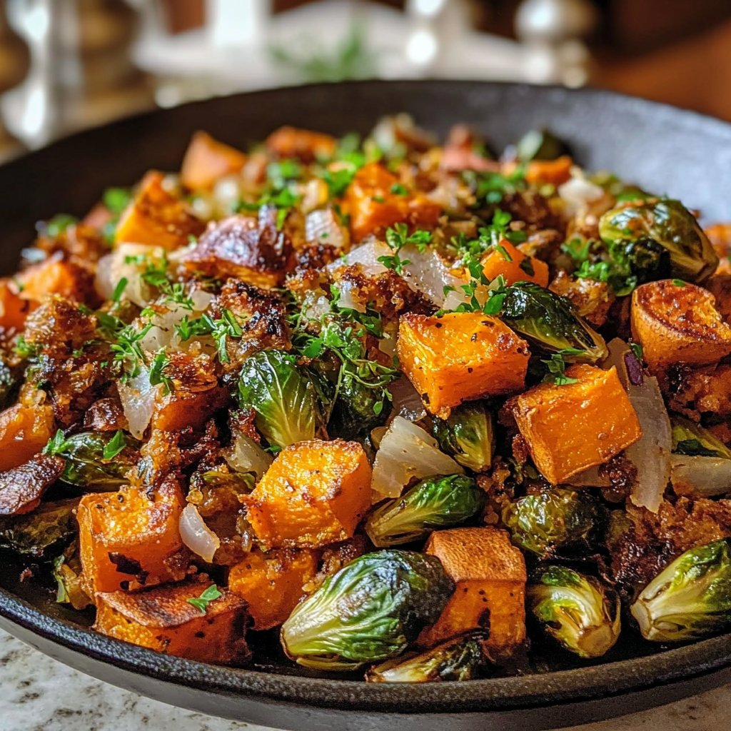 Quick Sweet Potato Brussels Hash: A Delicious Easy Recipe 4 Quick Sweet Potato Brussels Hash: A Delicious Easy Recipe