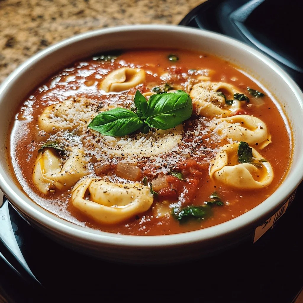 Crockpot Tortellini Soup