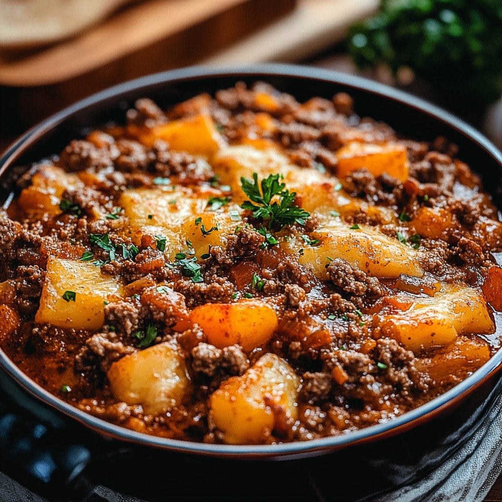 Hobo Casserole Ground Beef