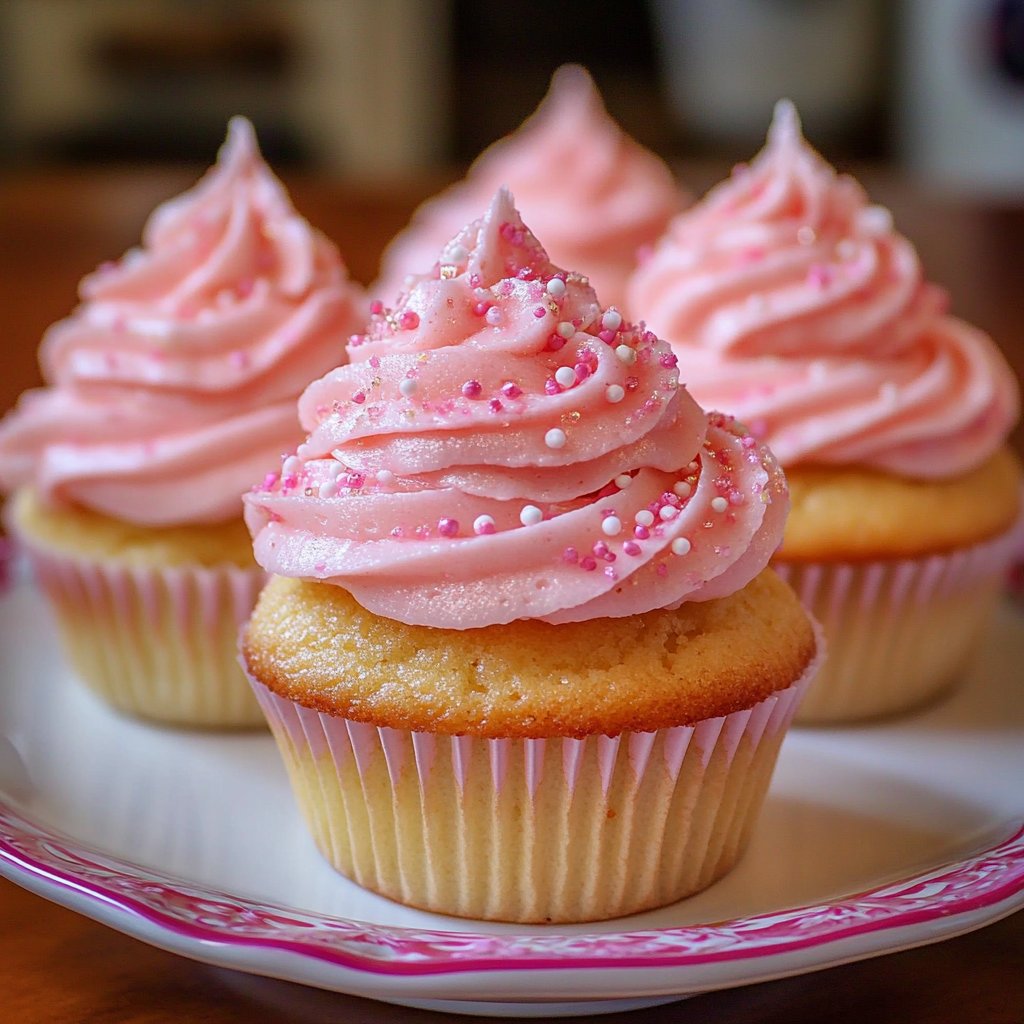 Pink Champagne Cupcakes: Indulge in this Delightful Treat!