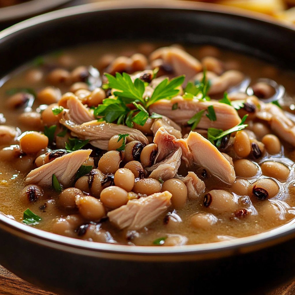 Black-Eyed Peas with Smoked Turkey: A Flavorful Delight!