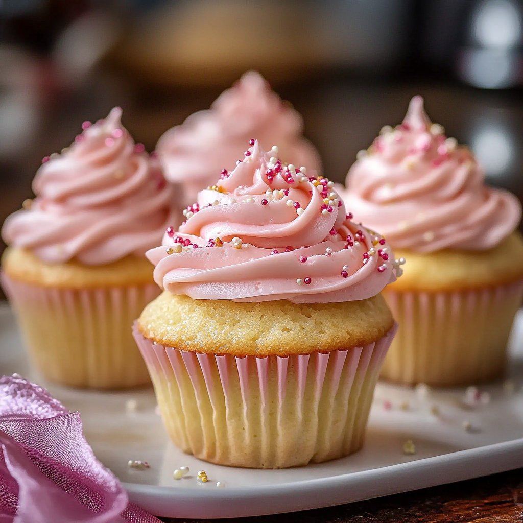 Pink Champagne Cupcakes: Indulge in this Delightful Treat!