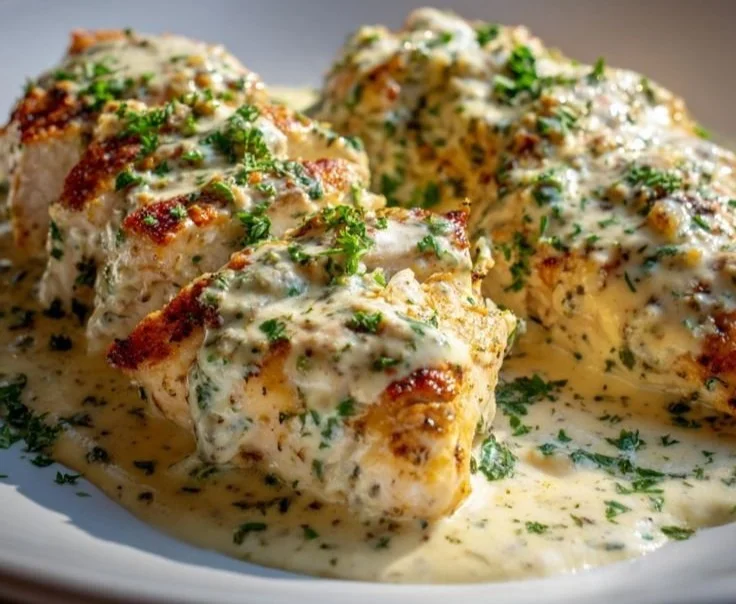 Baked Caesar Chicken