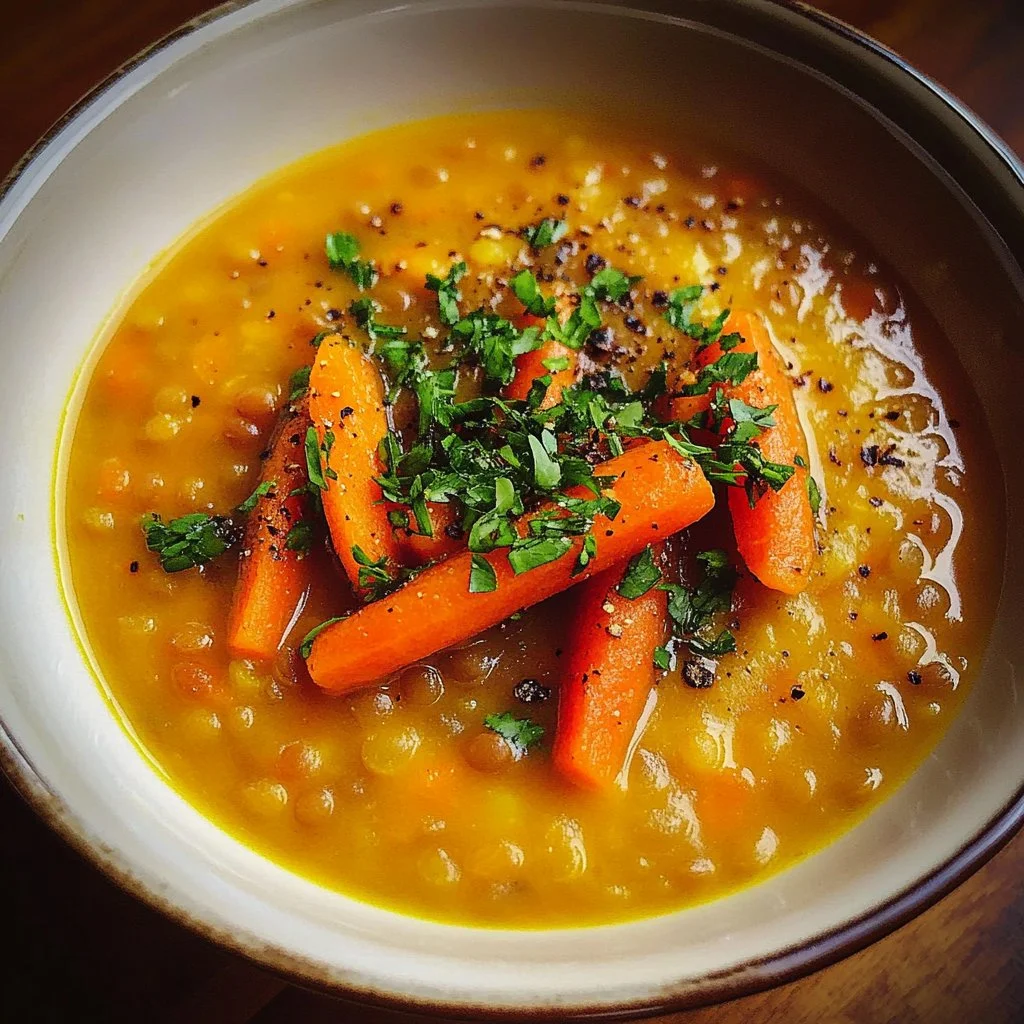 Carrot and Lentil Soup: A Flavorful Health Booster!