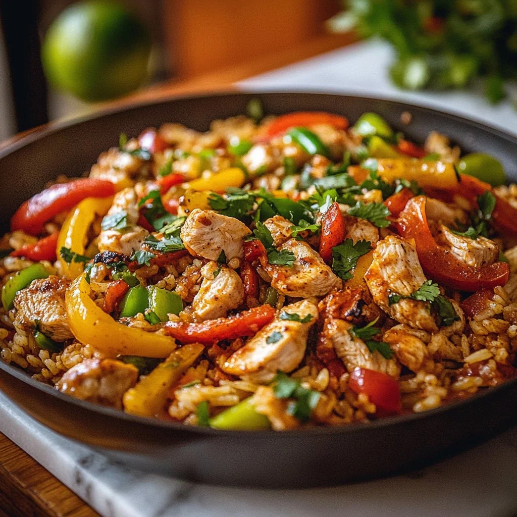 Chicken Fajita Rice: A Delicious One-Pan Meal! 6 Chicken Fajita Rice: A Delicious One-Pan Meal!