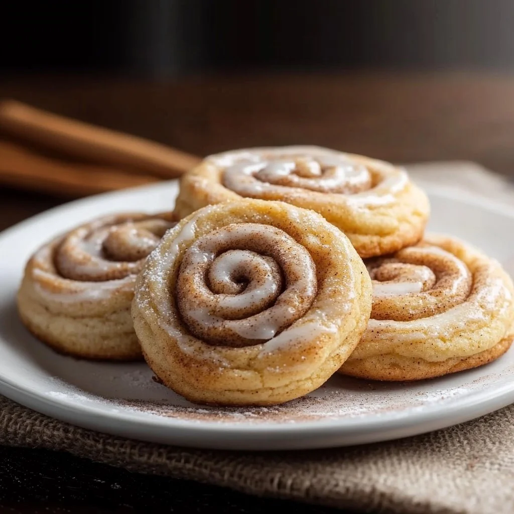 Cinnamon Roll Cookies - Soft and Chewy Homemade Cookies