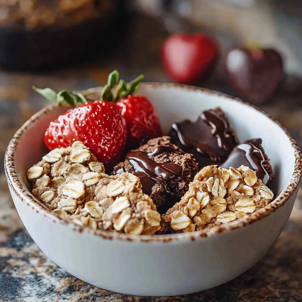 Decadent Valentine Cookies Oatmeal Bowl: Delight Your Senses!