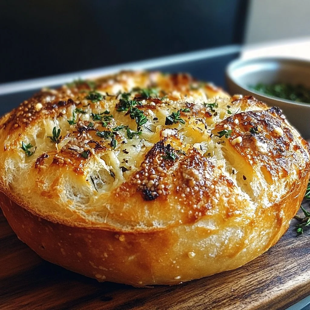 Italian Herbs and Cheese Bread