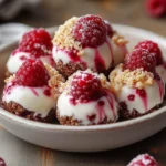 Raspberry Cheesecake Truffles showcasing a rich and creamy dessert experience.