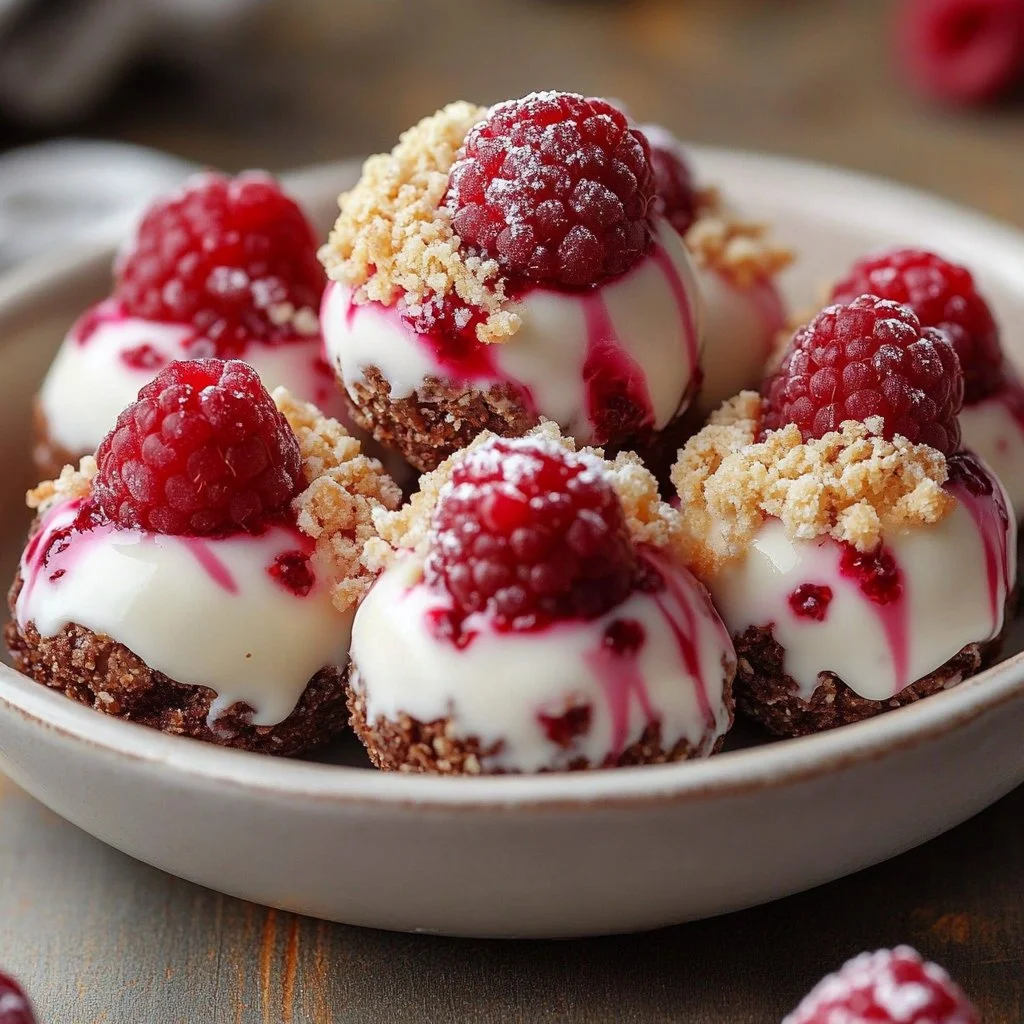 Raspberry Cheesecake Truffles: Indulge in a Sweet Delight!