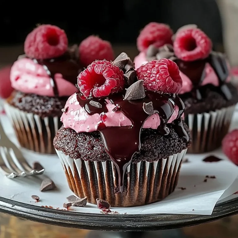 Raspberry Chocolate Lava Cupcakes 3 Delicious Raspberry Chocolate Lava Cupcake with a molten chocolate center