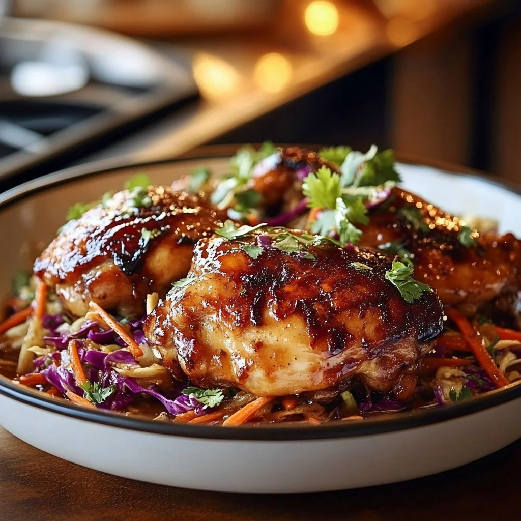 Sticky Apple Cider Chicken With Crisp Autumn Slaw 6 Sticky Apple Cider Chicken With Crisp Autumn Slaw