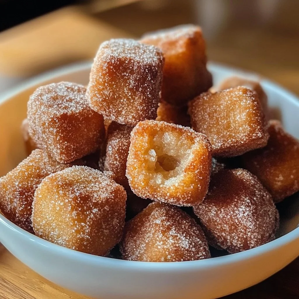 Sweet Air Fryer Churro Bites