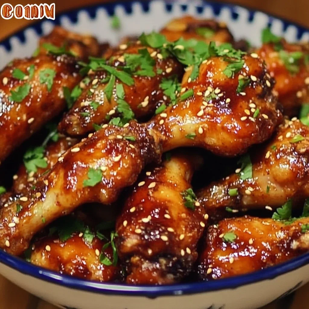 Sweet and Spicy Chicken Wings