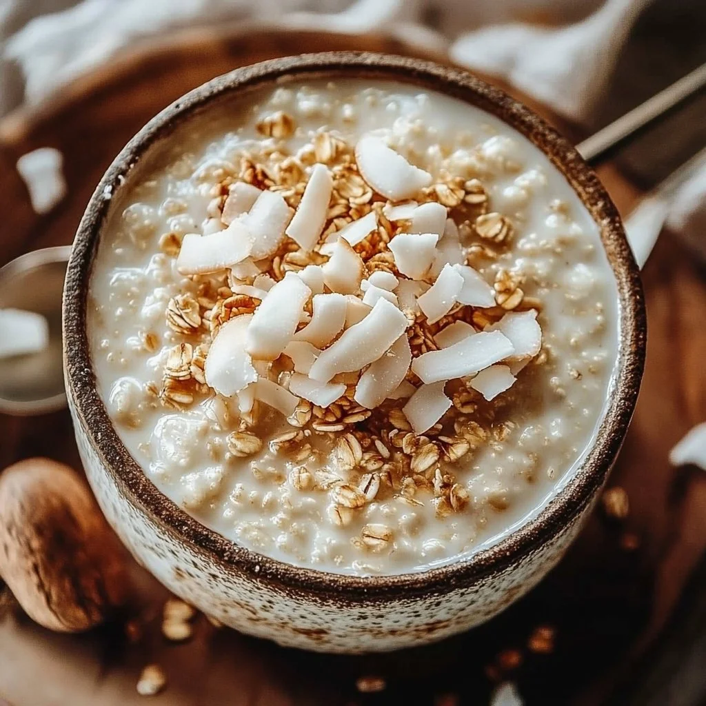 Coconut Cream Pie Overnight Oats