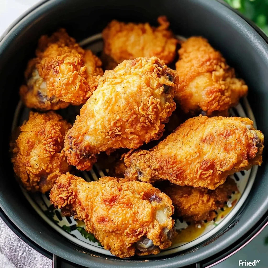 Crispy Air Fryer "Fried" Chicken - The Recipe Critic