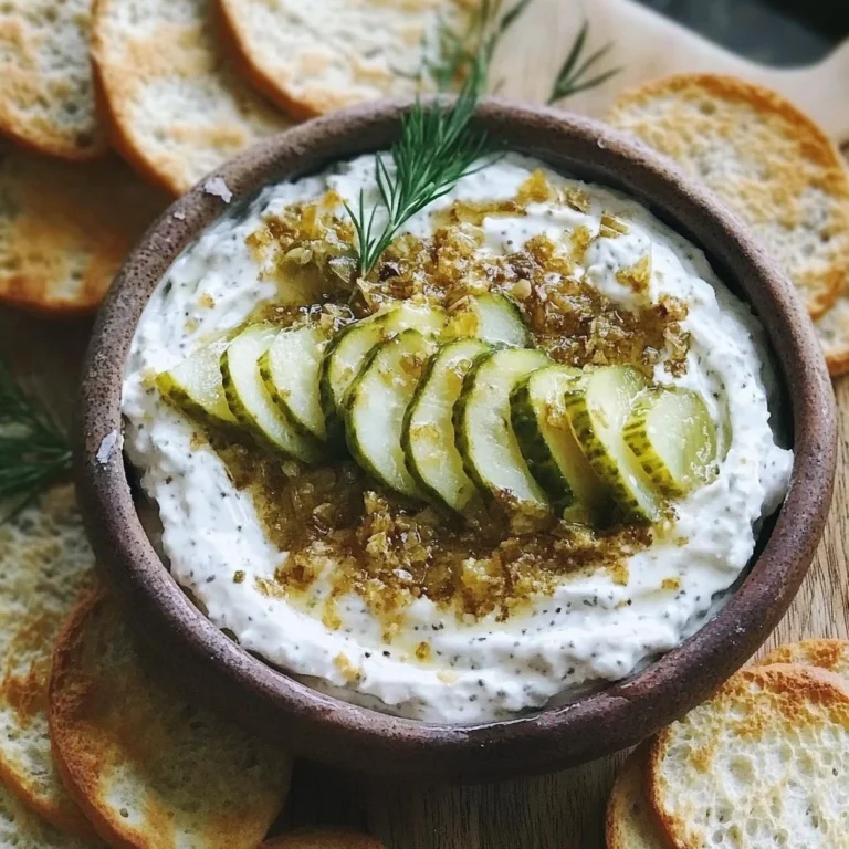 I'm Obsessed: The Pickle Dip That Disappears Every Time - The Recipe Critic 1 Delicious pickle dip served with crackers and veggies on a platter