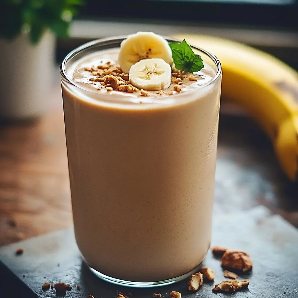 Peanut Butter Banana Smoothie