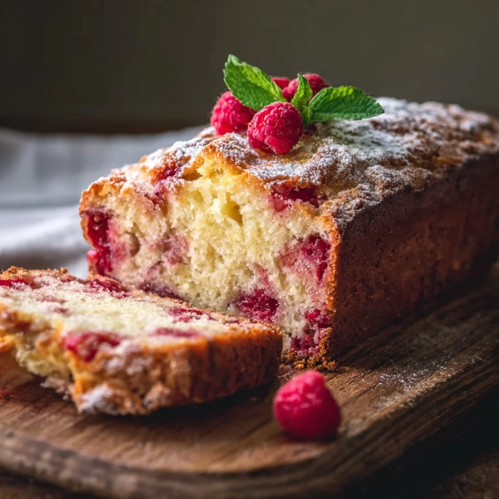 Raspberry Lemon Breakfast Loaf 6 Raspberry Lemon Breakfast Loaf