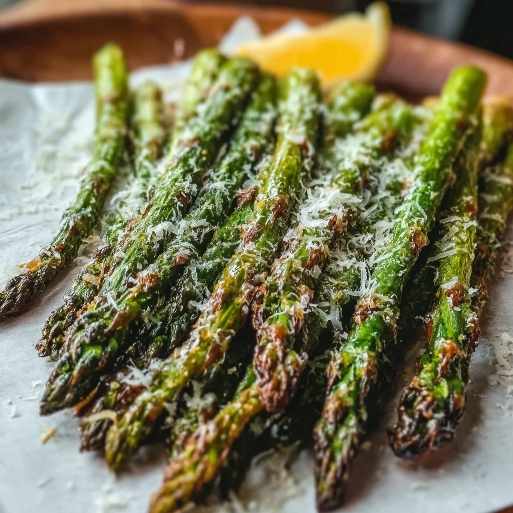 Roasted Asparagus with Parmesan
