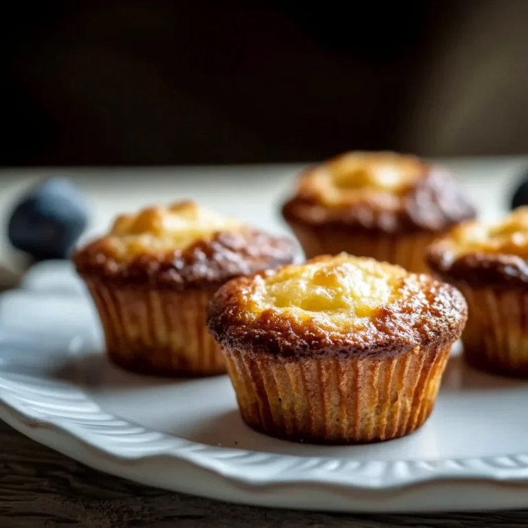 High-protein Greek yogurt muffins fresh out of the oven