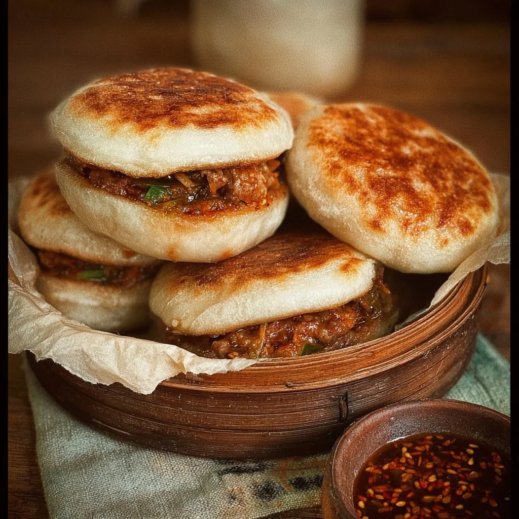 Chinese Burger (Meat夹bun)