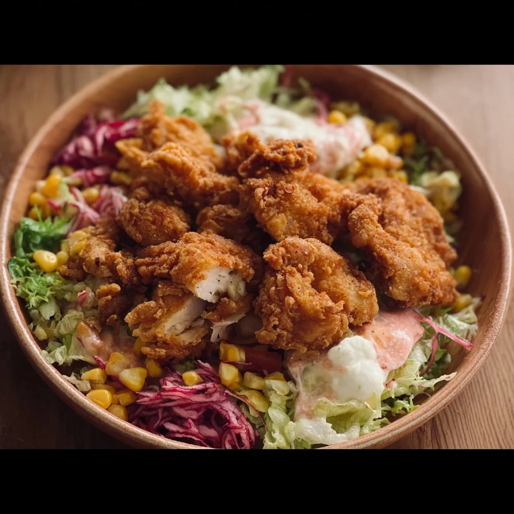 Crispy Chicken Salad