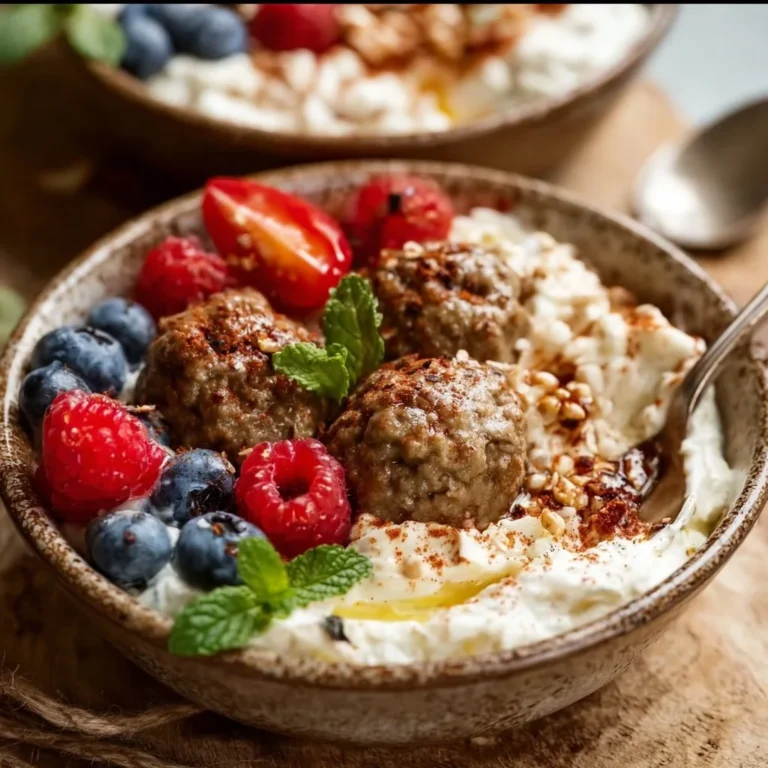 Gyro Bowls 4 A colorful and flavorful gyro bowl filled with fresh ingredients and proteins.