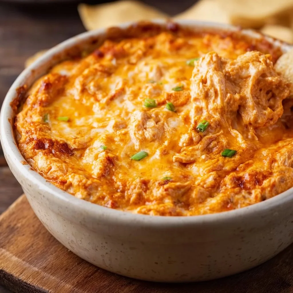Healthy Buffalo Chicken Dip